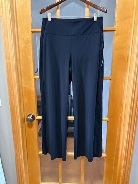 Athleta Meridian Wide-Leg Performance Pants-Black